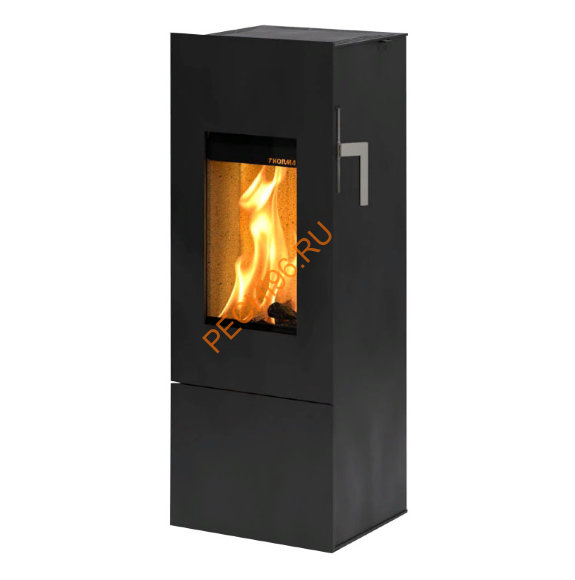 Стальная печь-камин Thorma STAVANGER Steel чёрная Стальная печь-камин Thorma STAVANGER Steel чёрная