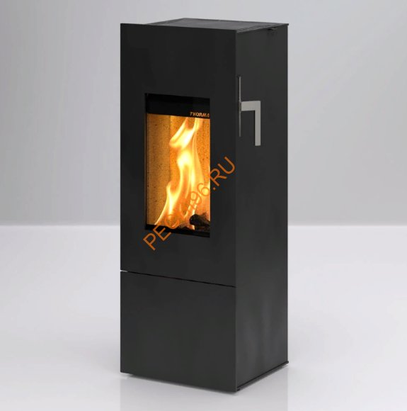 Стальная печь-камин Thorma STAVANGER Steel чёрная Стальная печь-камин Thorma STAVANGER Steel чёрная