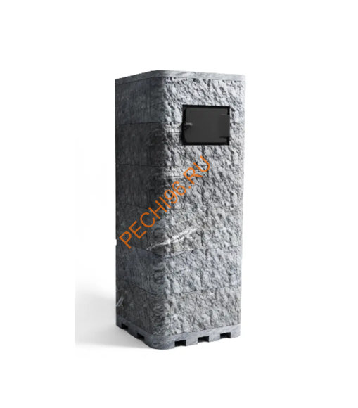 Печь банная газовая RT-35RV 310S Талькомагнезит Скала с радиусными углами