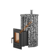 Печь банная Эверест Steam Master 24 Чугун, Ламель Пироксенит Элит, S-20