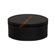 Заглушка Везувий BLACK (AISI 430/0,5мм) d 200/300 мм