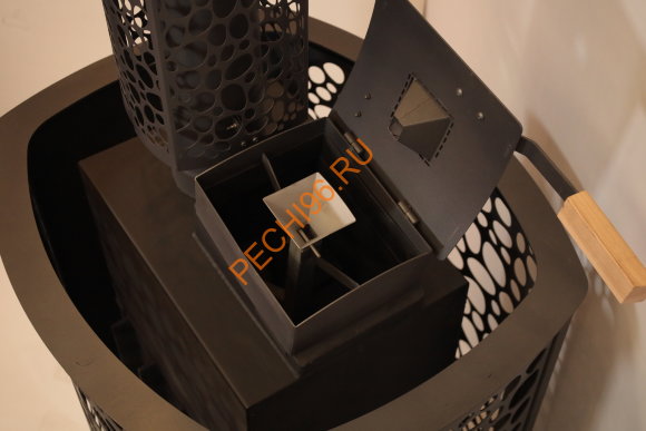 Печь банная чугунная Калита Экстрим Сетка