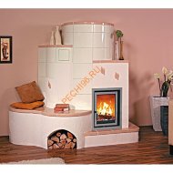 Дровяной камин Hark 5/93.1 creme-weib+cashmere