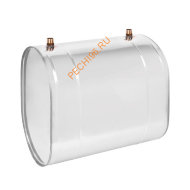 Бак Везувий 60л нержавейка (AISI 439) овальный Горизонталь под контур