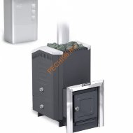 Печь банная Ермак 12 Стандарт с т/о и выносным баком