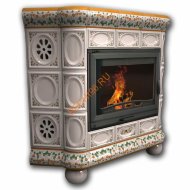 Печь-камин КимрПечь Медальон угловой Физалис