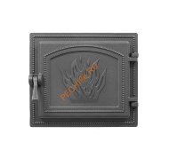 Дверка ВЕЗУВИЙ каминная 261 (Антрацит)