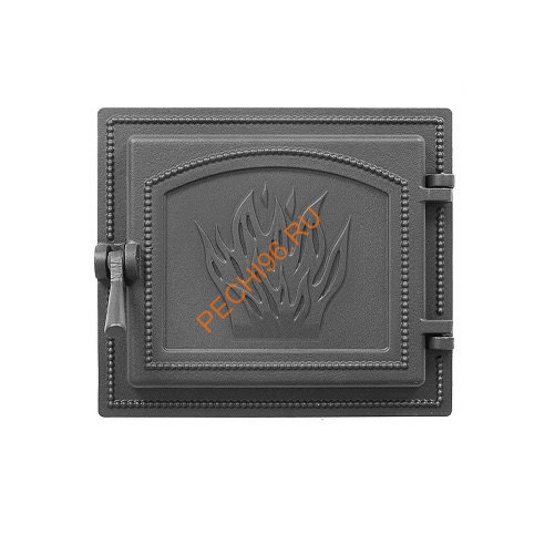 Дверка ВЕЗУВИЙ каминная 261 (Антрацит)