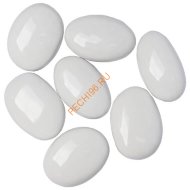 Декоративные камни ZeFire белые 7 штук