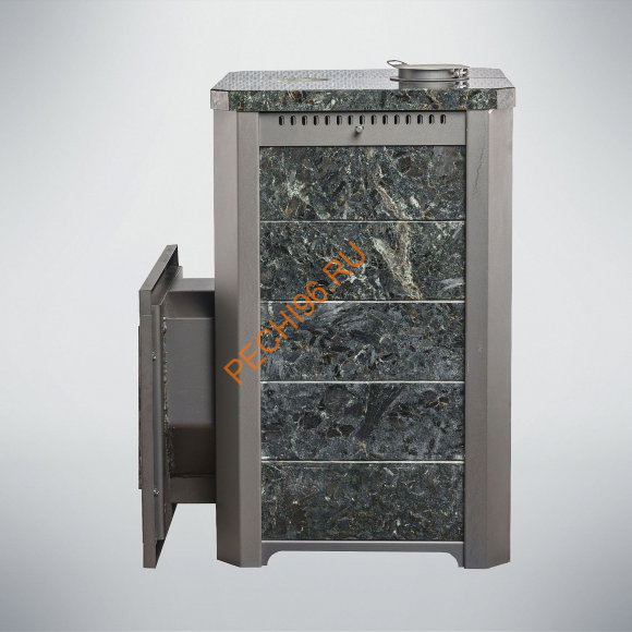 Печь банная Варвара Сказка УТК, пироксенит, сталь 6 мм