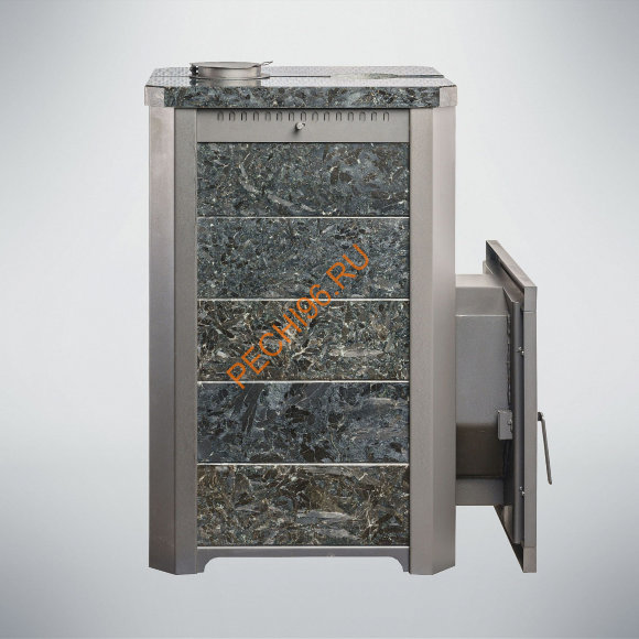 Печь банная Варвара Сказка УТК, пироксенит, сталь 6 мм