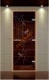 Дверь стеклянная ALDO NEW «Стрекоза» коробка бук с порогом
