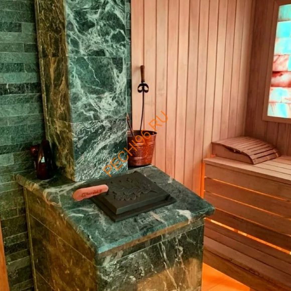 Печь банная Гефест ЗК 45 в облицовке Президент 1120/40 Змеевик