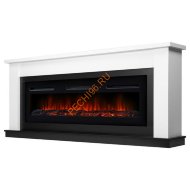 Электрокамин Electrolux Infinity EFP/P-1600ULS с порталом Canto Long бело-черный