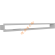 Туннель Kratki 6/80/B белый 60x800 мм