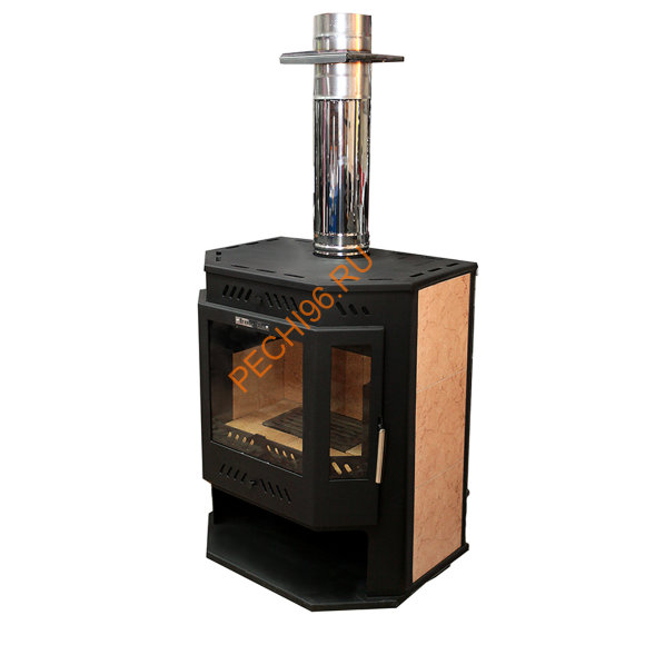 Печь-Камин Бранденбург Призма с верхним дымоходом