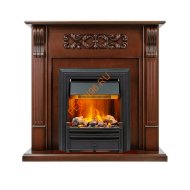 Электрокамин Dimplex Venice с очагом Brookline Black махагон