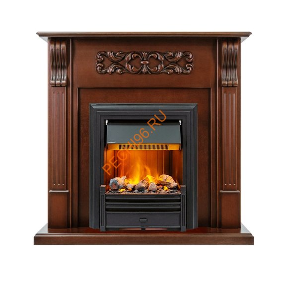 Электрокамин Dimplex Venice с очагом Brookline Black махагон