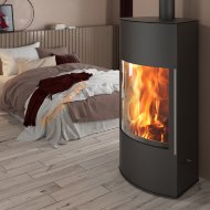 Печь-Камин EMBER Гордана 480 L+ black