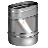 Переходник Вулкан VOR с D180 на овал 100x200