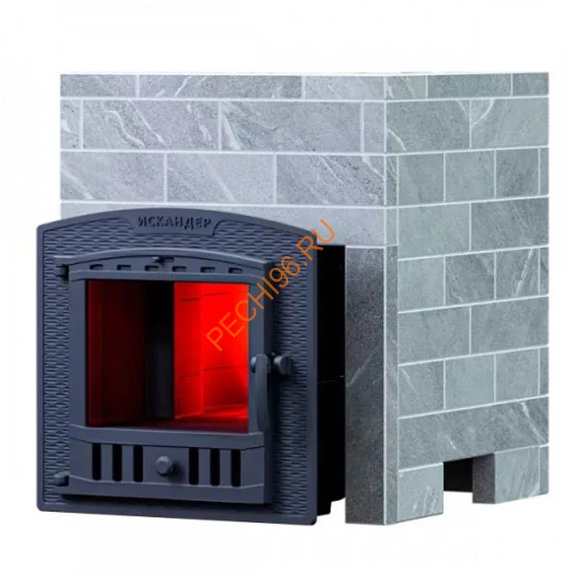 Печь банная Гефест Искандер 18П2, Оптима 680/40 Талькохлорит