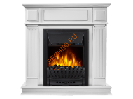 Электрокамин Electrolux Classic EFP/P-1020LS с порталом Firelight Piazza Classic, белый