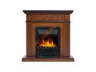 Электрокамин Electrolux Classic EFP/P-1020LS с порталом Firelight Bianco Classic, орех