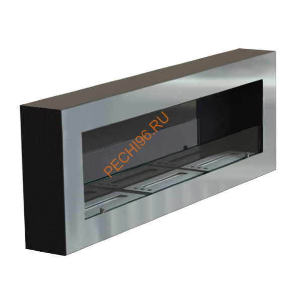 Биокамин WF250 III стемалит Арома, стекло тонированное, рамка нержавейка