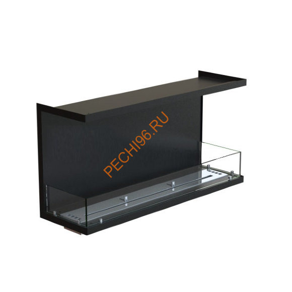 Биокамин фронтальный 1000х500х300 мм, стекло