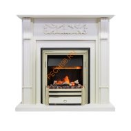 Электрокамин Dimplex Venice с очагом Cavendish фактурный белый