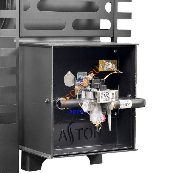Печь банная Aston 12 в комплекте с газовой горелкой САБК-9-20Т.1