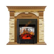 Электрокамин Royal Flame Dublin дуб/сланец с очагом Majestic FX M