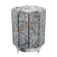 Электрическая печь Премьера 9 кВт серпентинит Бархат