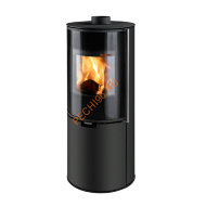 Стальная печь-камин Thorma ZARAGOZA PLUS чёрная