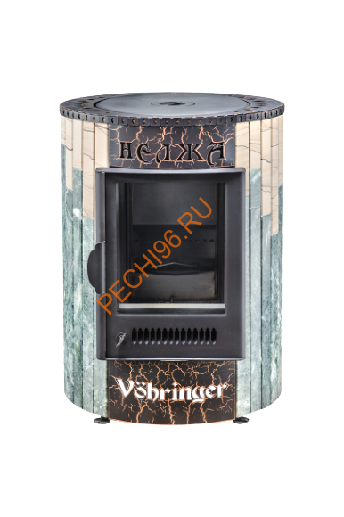 Печь отопительно-варочная Ферингер Нелжа ПФ Змеевик+Окаменевшее дерево