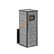 Печь банная KLOVER RT-35RV Талькомагнезит DESIGN 02