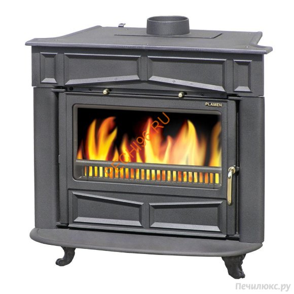Чугунная печь-камин PLAMEN GLAS FRANKLIN