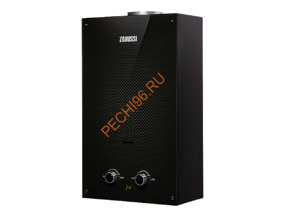 Газовая колонка Zanussi GWH 10 Fonte Glass Carbon