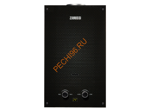 Газовая колонка Zanussi GWH 10 Fonte Glass Carbon