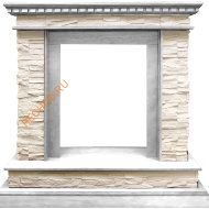 Портал Royal Flame Calgary сланец бежевый под очаг Jupiter N