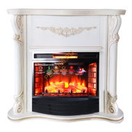 Электрокамин InterFlame Стенвуд с очагом Panoramic 25 LED FX QZ