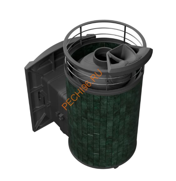 Печь банная Атмосфера L Верде Гватемала ламель+сетка, с горелкой