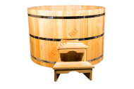 Купель НКЗ круглая из кедра d220