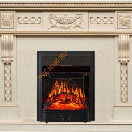 Электрокамин Royal Flame Corsica слоновая кость с патиной с очагом Majestic FX