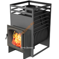 Печь банная Теплосталь Хоттабыч v3 под обкладку дверца 240