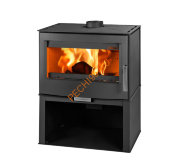 Стальная печь-камин Thorma MALLORCA UNI чёрная