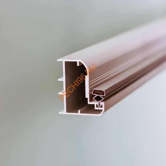 Дверь в хамам стеклянная Арта Стандарт Прозрачная, коробка алюминий