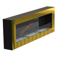 Биокамин WF250 III стемалит Арома, стекло, рамка латунь