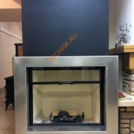 Дровяной камин EdilKamin BIX BOX с топкой CRISTAL 90 N