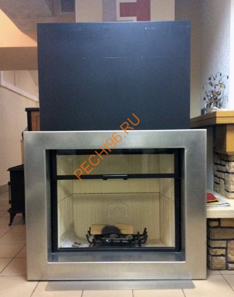 Дровяной камин EdilKamin BIX BOX с топкой CRISTAL 90 N